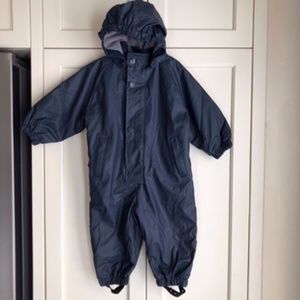 MINI A TURE Lines Rain Suit - 9m